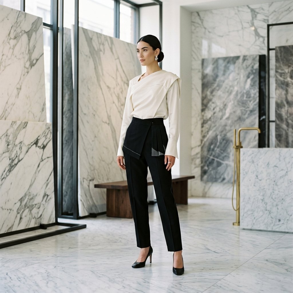 Contemporary Luxury Fusion Wear